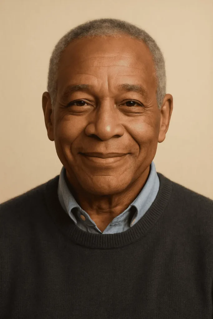 black old man